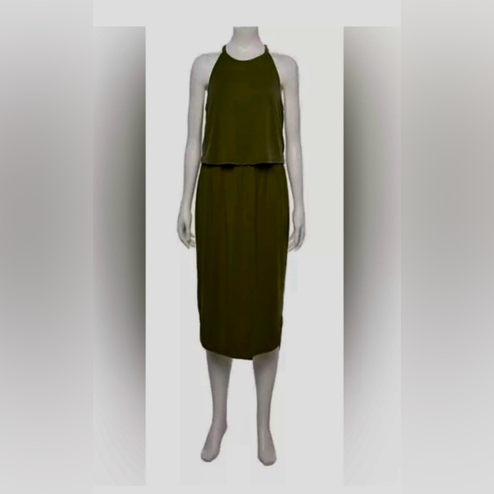Tek Gear Olive Midi Dress